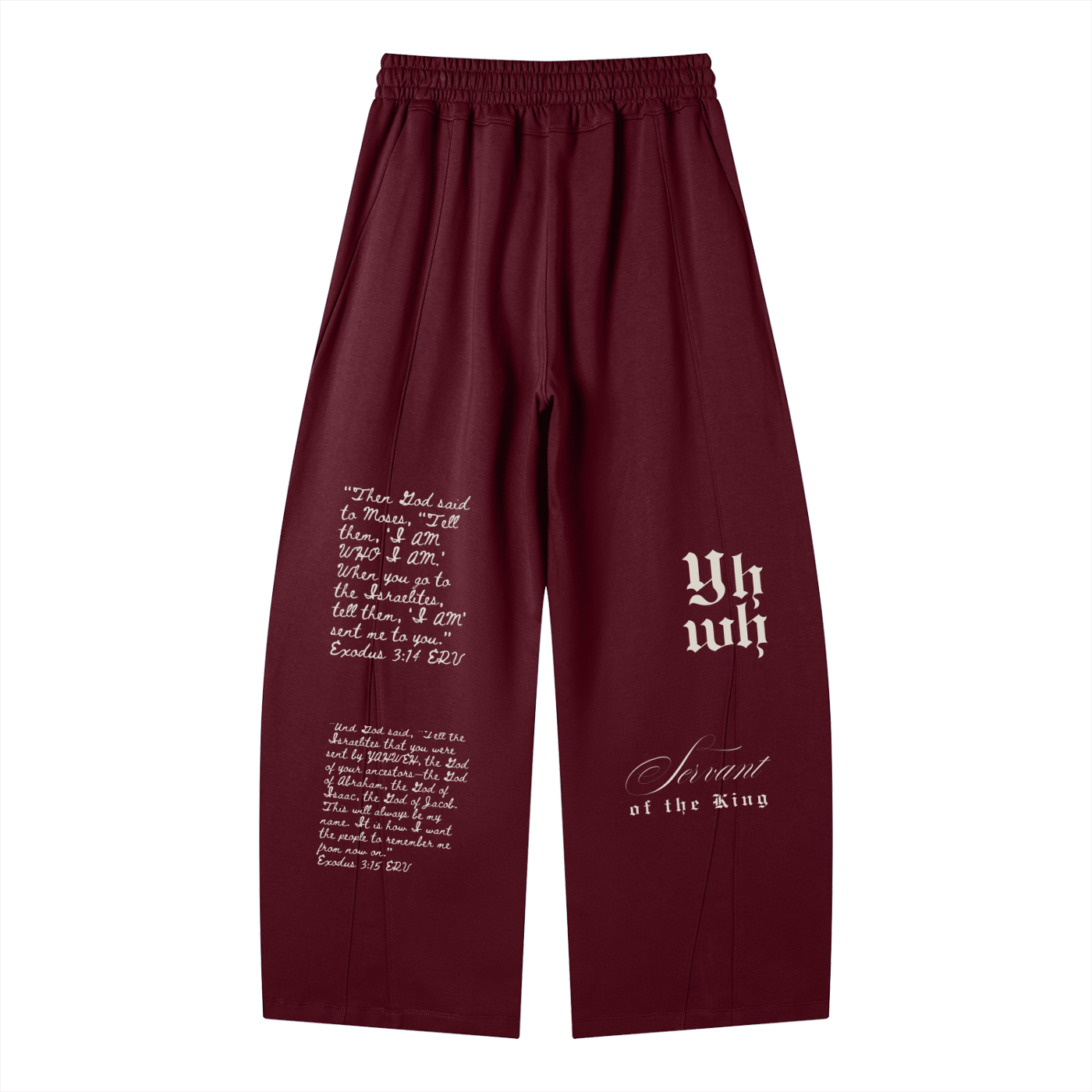 EXO 03 | Wide Leg Panel Sweatpants