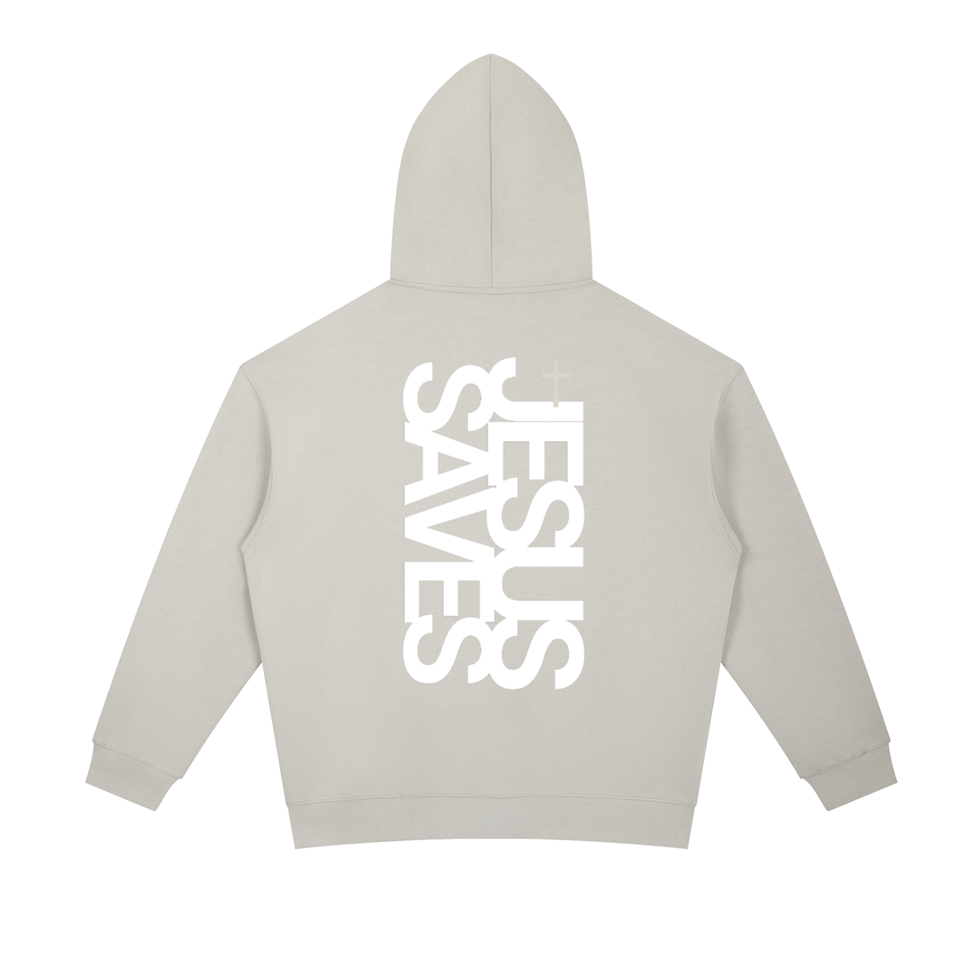 Jesus Saves Vertical | Essential Oversized Hoodie