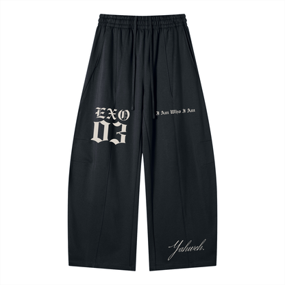 EXO 03 | Wide Leg Panel Sweatpants