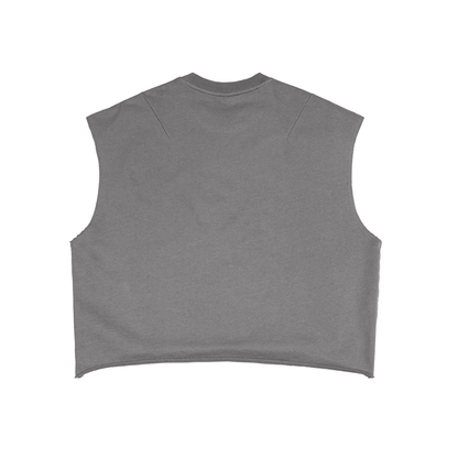 Classic DVNTRTH | Frayed Sleeveless Boxy Sweatshirt