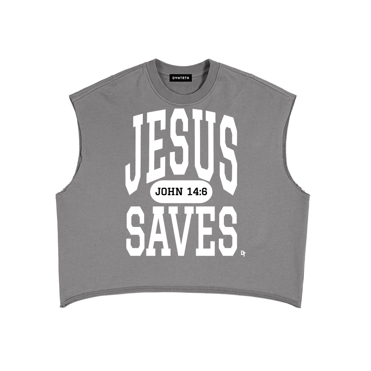 JESUS SAVES Classic | French Terry Boxy Tank Top