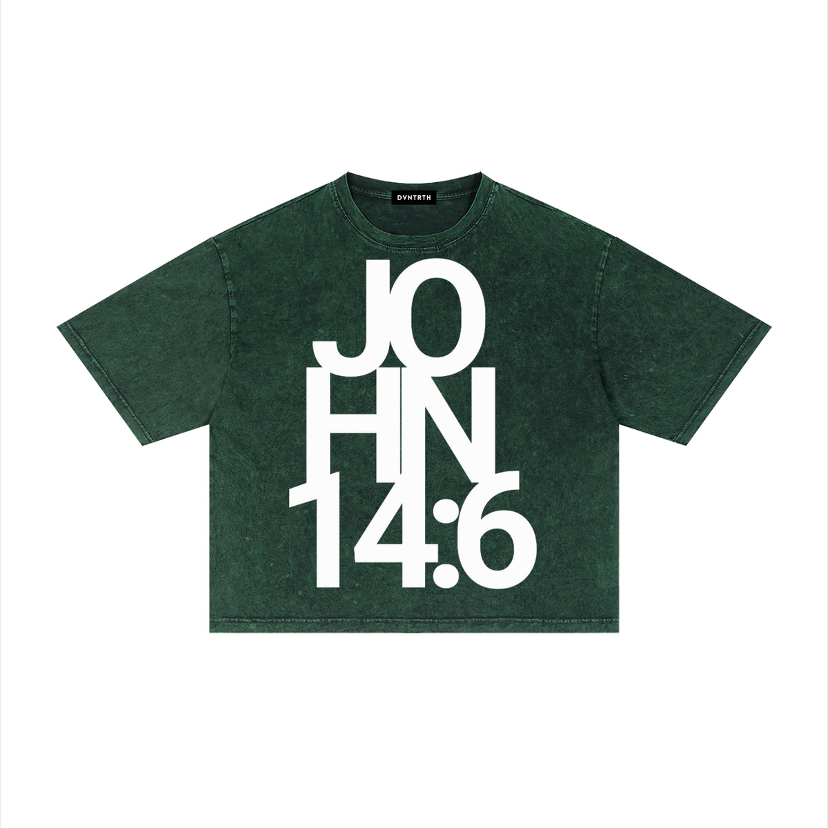 JOHN14:6 | Mineral Wash Boxy Tee