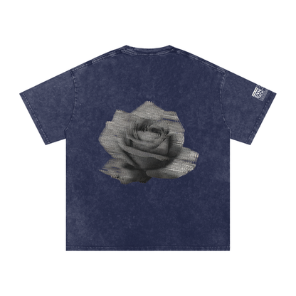 DVNTRTH x Static Flower | Washed Oversized Tee