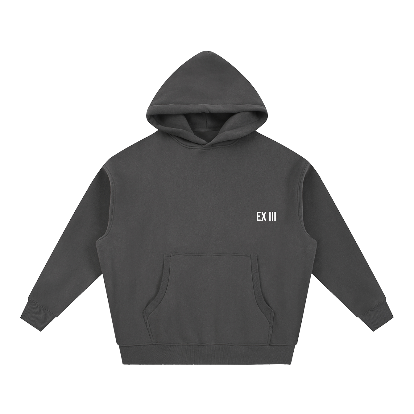 Essential Oversized Boxy Fit Fleece Hoodie