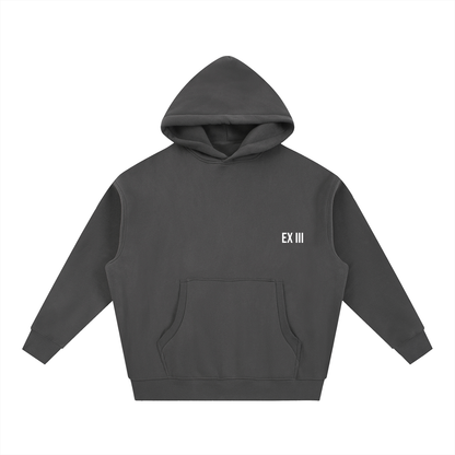 Essential Oversized Boxy Fit Fleece Hoodie
