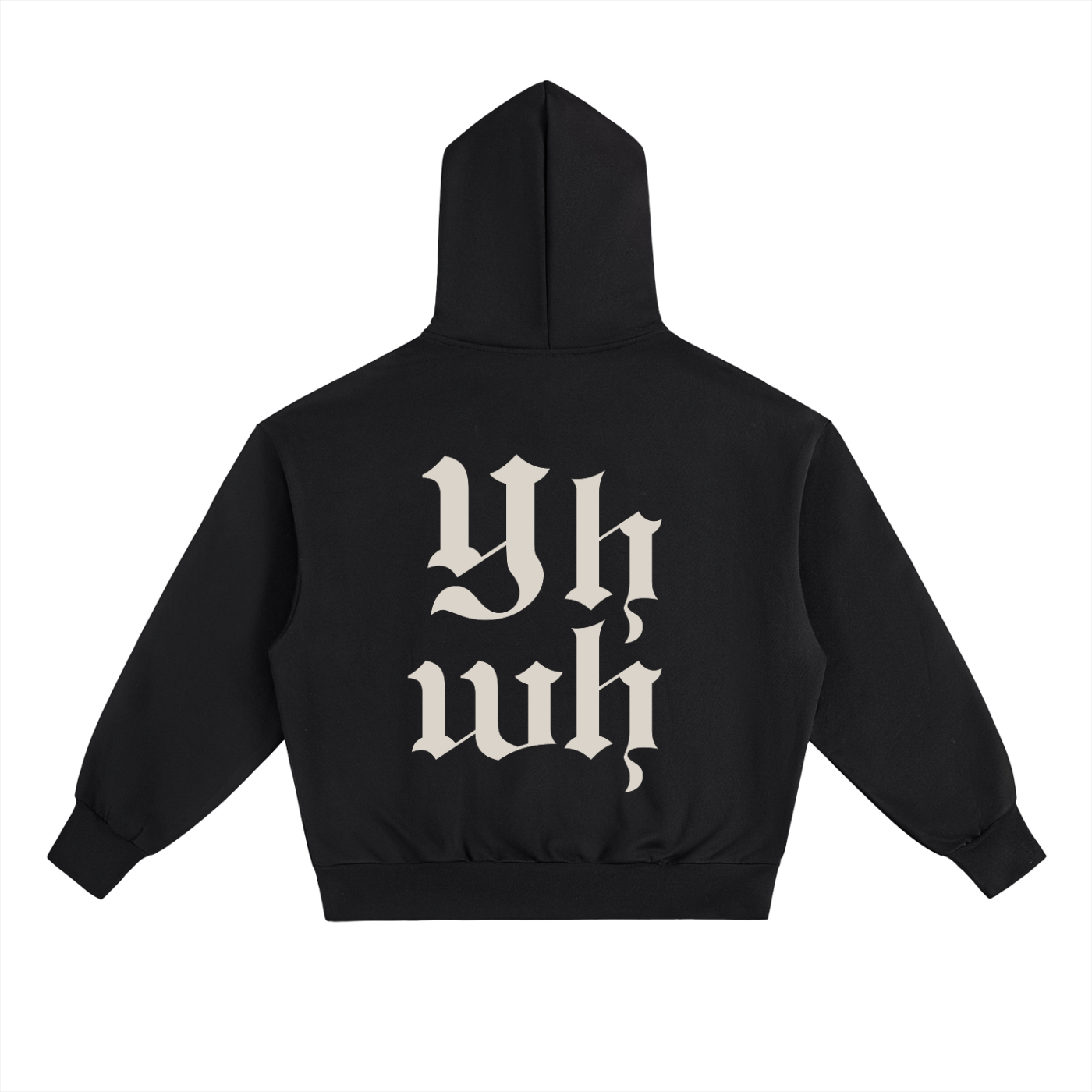 YHWH Stacked | Essential Oversized Hoodie