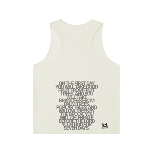 Solid Color Crewneck Tank Top