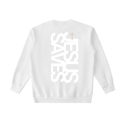 Jesus Saves Vertical | Essential Crewneck Sweatshirt