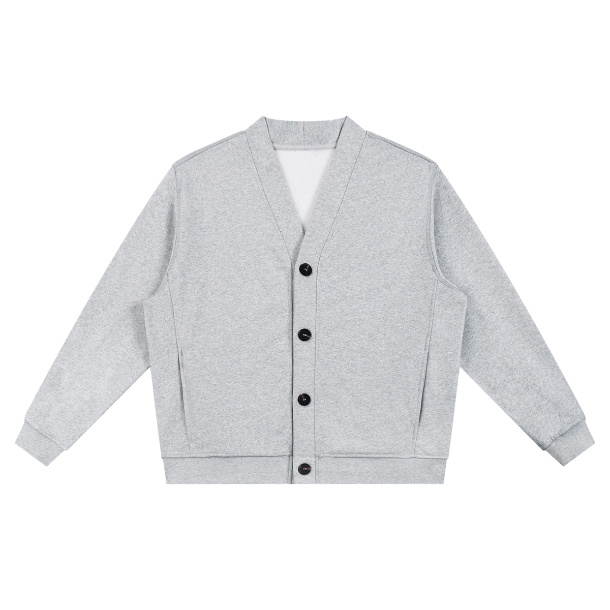Minimal Essential Heavyweight Sweat Cardigan