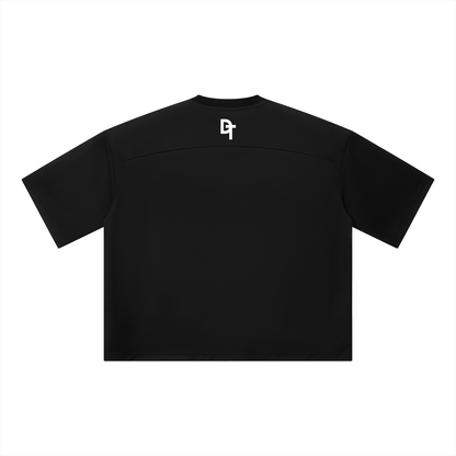 JESUS SAVES Classic | Boxy Mesh Crewneck Tee