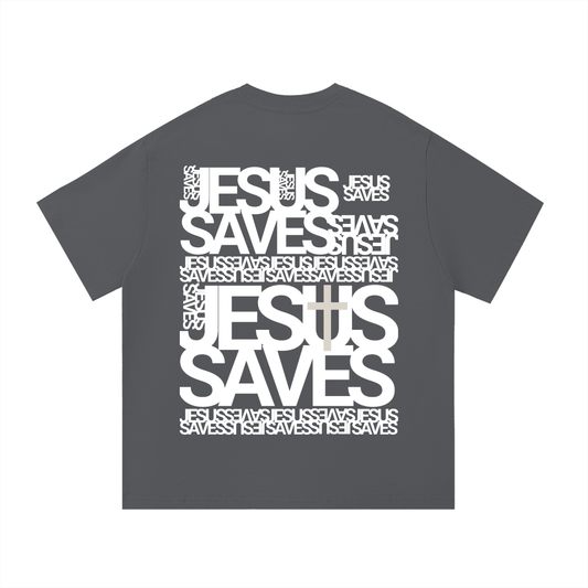 Jesus Saves | Essential Cotton Tee