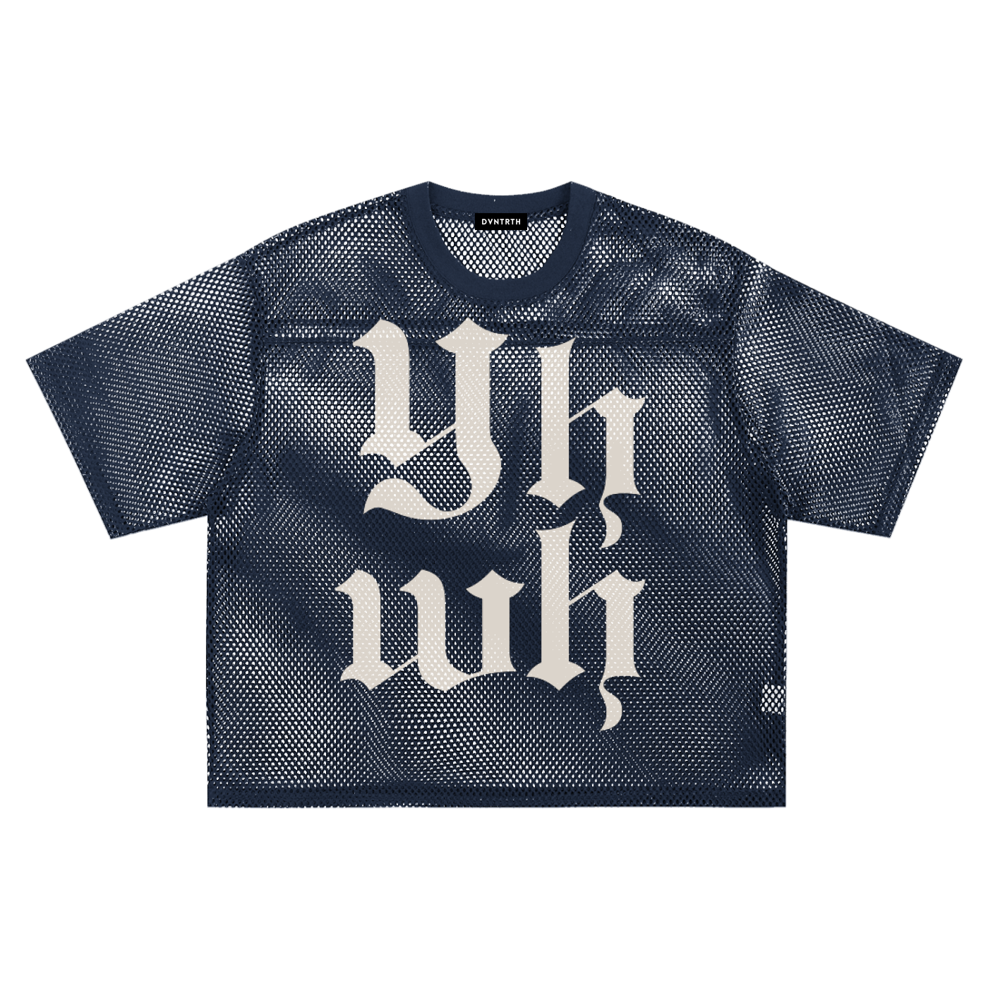 Yhwh x 03 Gold Rose | Mesh Boxy Net Tee