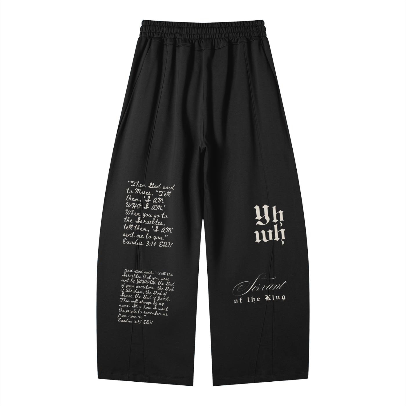 EXO 03 | Wide Leg Panel Sweatpants