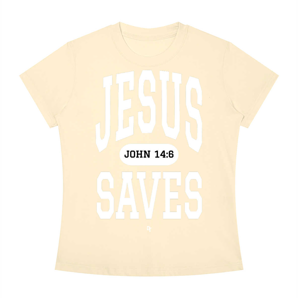 JESUS SAVES Classic | Slim Fit Crewneck Tee