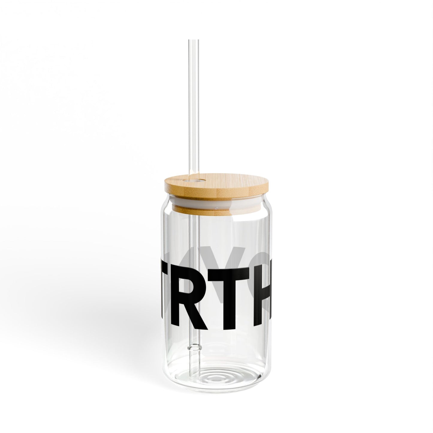 DVNTRTH Wrapped | Sipper Glass - Black