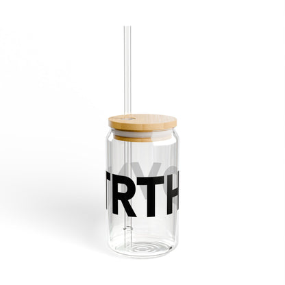 DVNTRTH Wrapped | Sipper Glass - Black