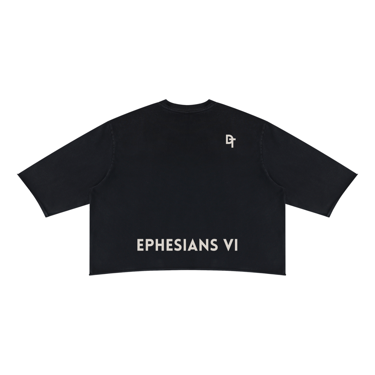 ARMOR ON. | Mineral Wash Raw Hem Boxy Tee