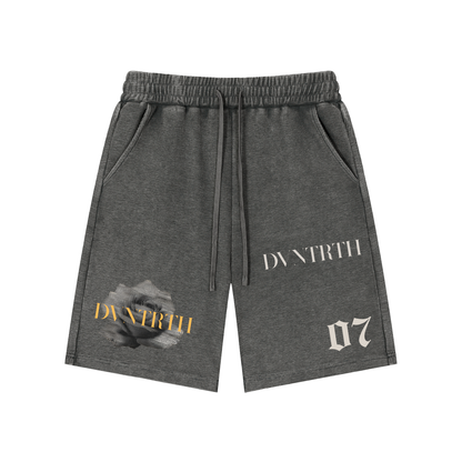 Static Flower x John 14:6 | Mineral Wash Waffle Knit Shorts