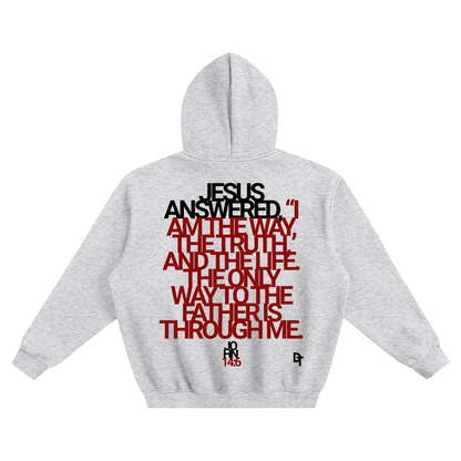 JOHN14:6 | Fleeced Boxy Hoodie