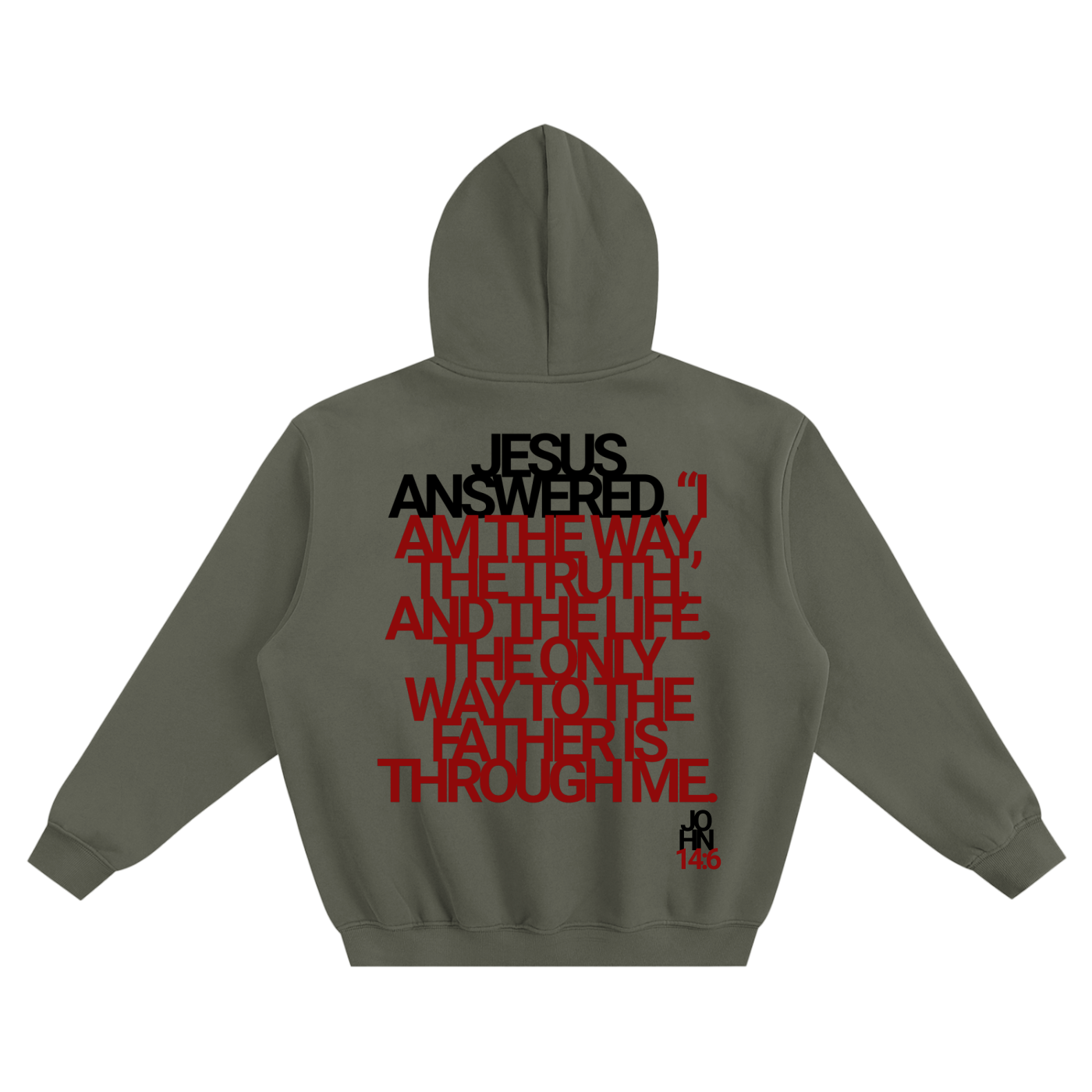 Fleeced Boxy Hoodie