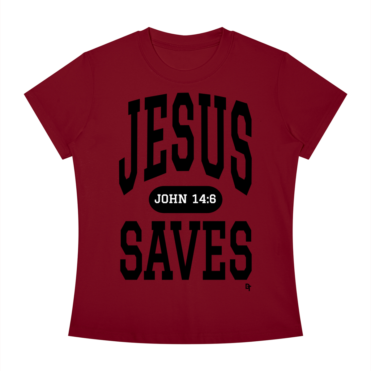 JESUS SAVES Classic | Slim Fit Crewneck Tee