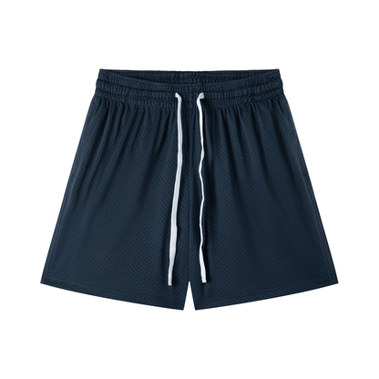 Minimal Mesh Drawstring Shorts