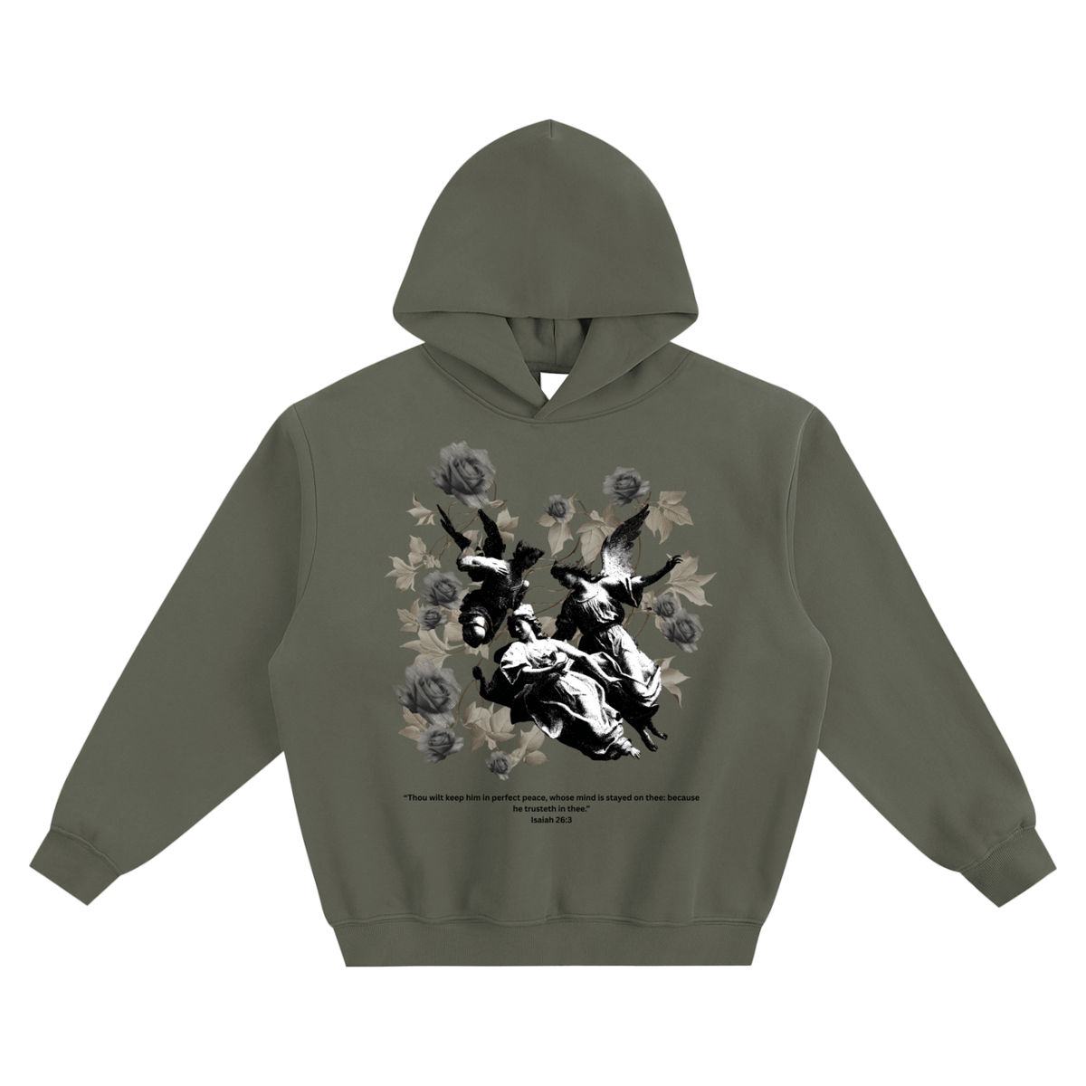 Angels x Static Roses | Boxy Hoodie