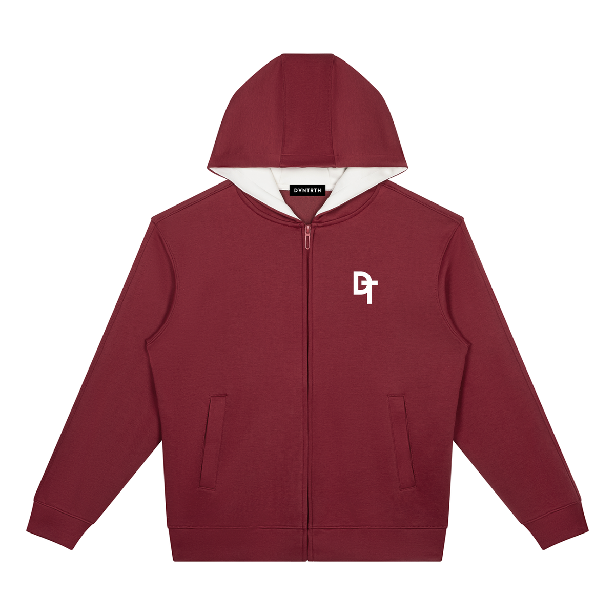 DT | Drop Shoulder Full Zip Hoodie