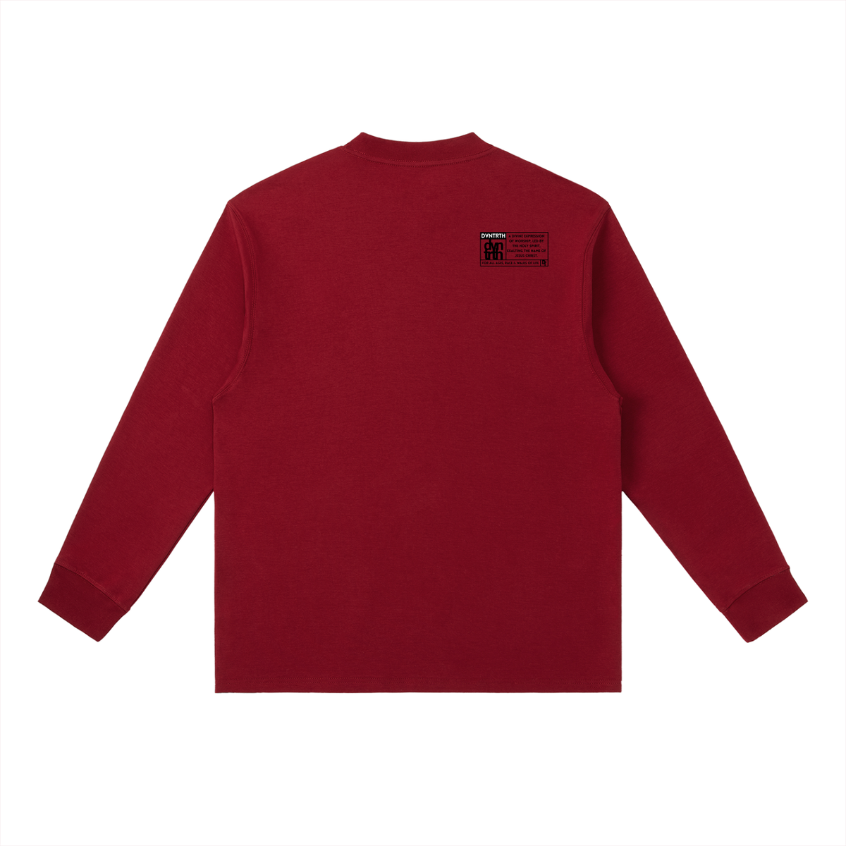 JESUS SAVES Classic | Essential Crewneck Long-Sleeve Tee