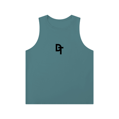 Men's Solid Color Crewneck Tank Top