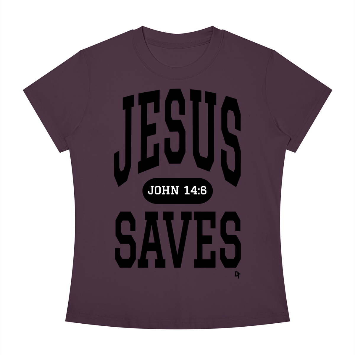 JESUS SAVES Classic | Slim Fit Crewneck Tee
