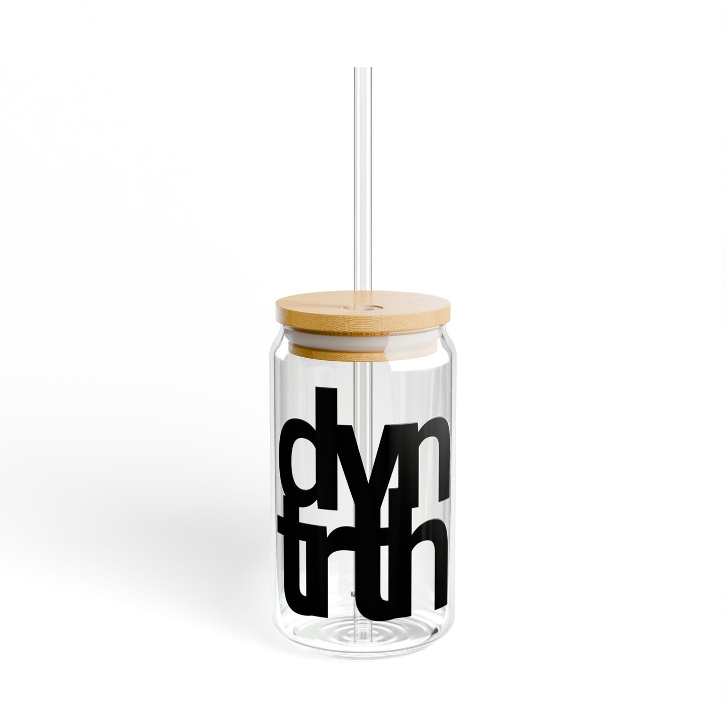 DVNTRTH Stacked | Sipper Glass - Black