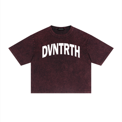Classic DVNTRTH | Cropped Oversized Boxy Tee