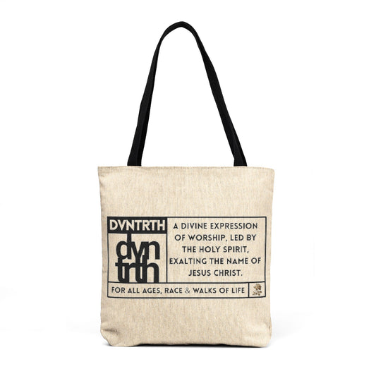 Divine Expression Bible Bag | Woven Tote Bag