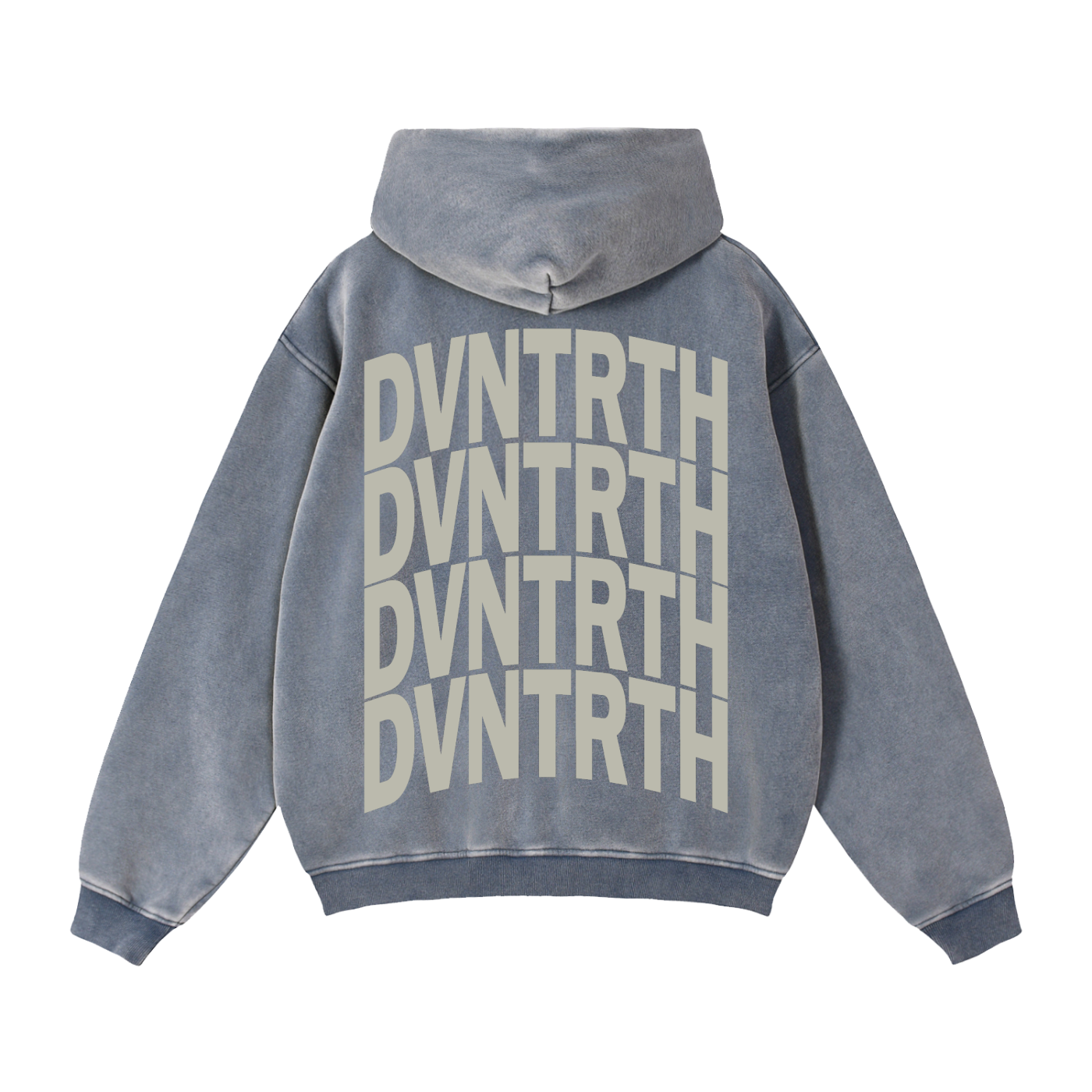 DVNTRTH 4x | Vintage Zip Boxy Hoodie