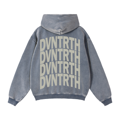 DVNTRTH 4x | Vintage Zip Boxy Hoodie
