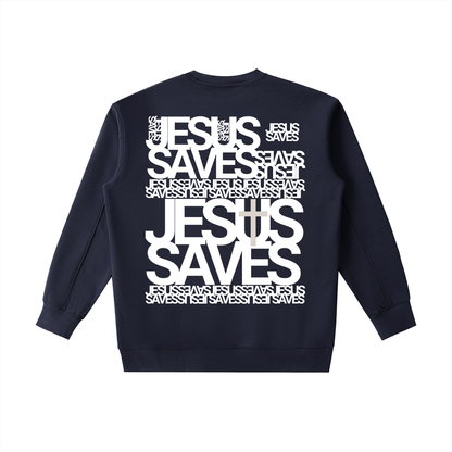 Jesus Saves | Essential Crewneck Sweatshirt