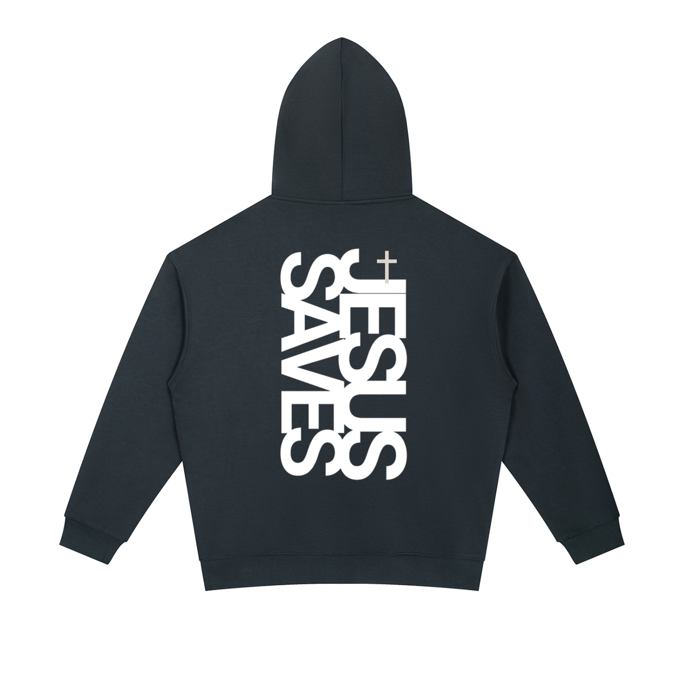 Jesus Saves Vertical | Essential Oversized Hoodie