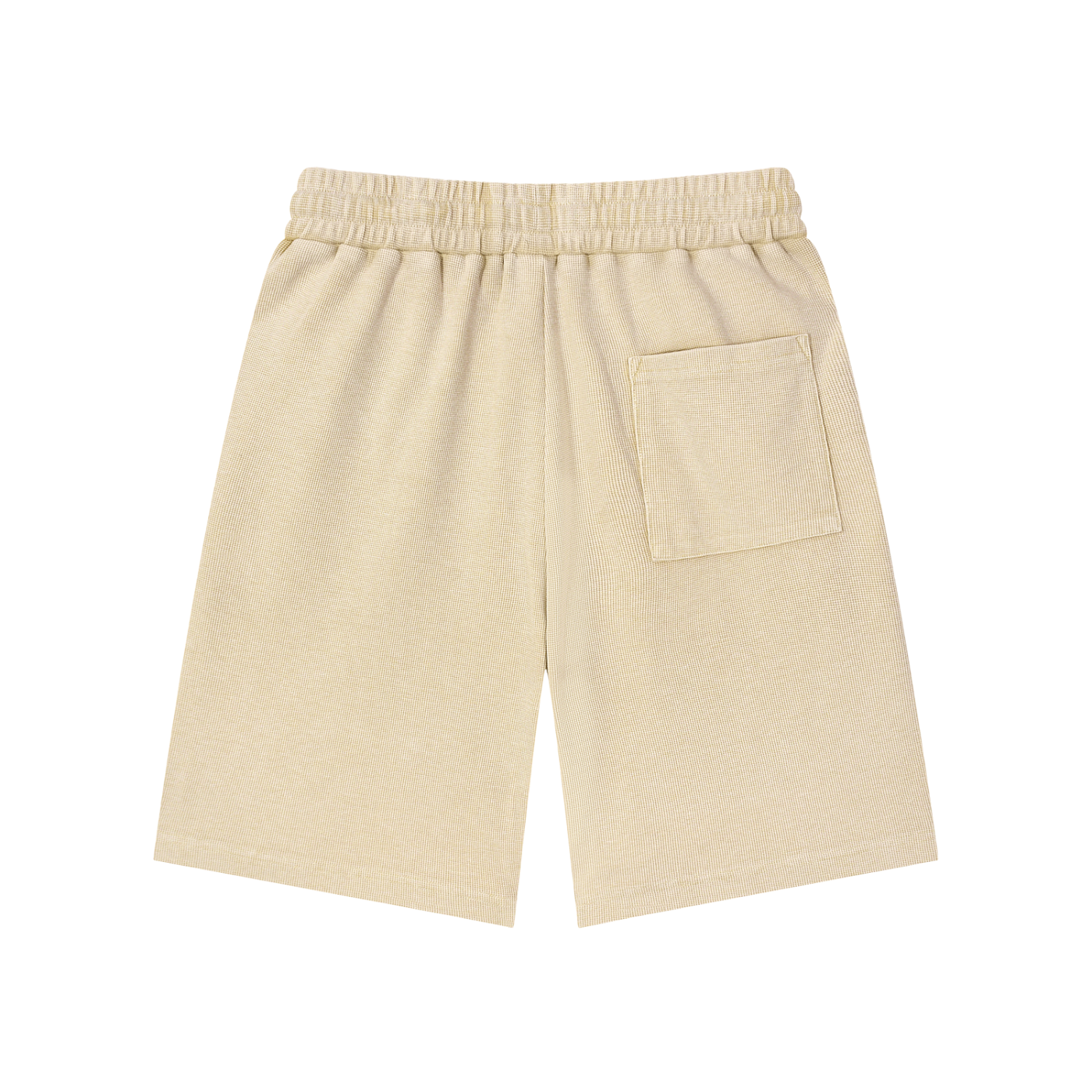 BELIEVER | Mineral Wash Waffle Knit Shorts