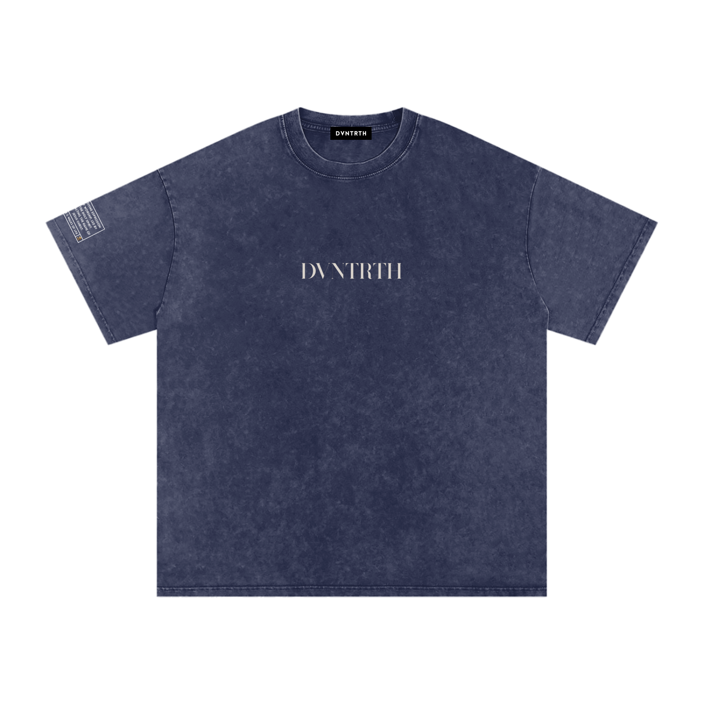 DVNTRTH x Static Flower | Washed Oversized Tee