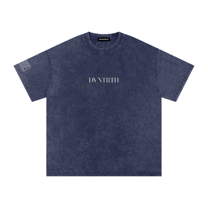 DVNTRTH x Static Flower | Washed Oversized Tee
