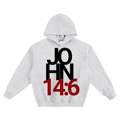 JOHN14:6 | Fleeced Boxy Hoodie