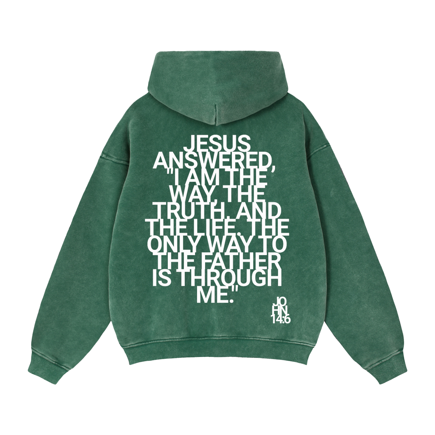 NEW HAVEN Zip-Through Boxy Fleece Hoodie
