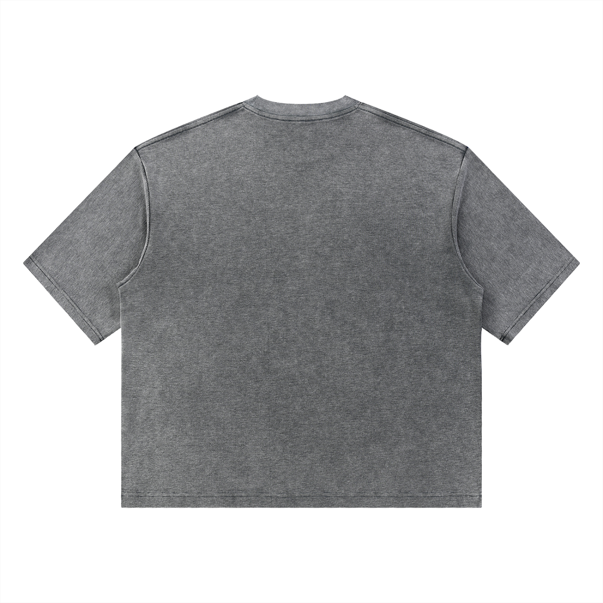 BELIEVER | Mineral Wash Waffle Boxy Tee