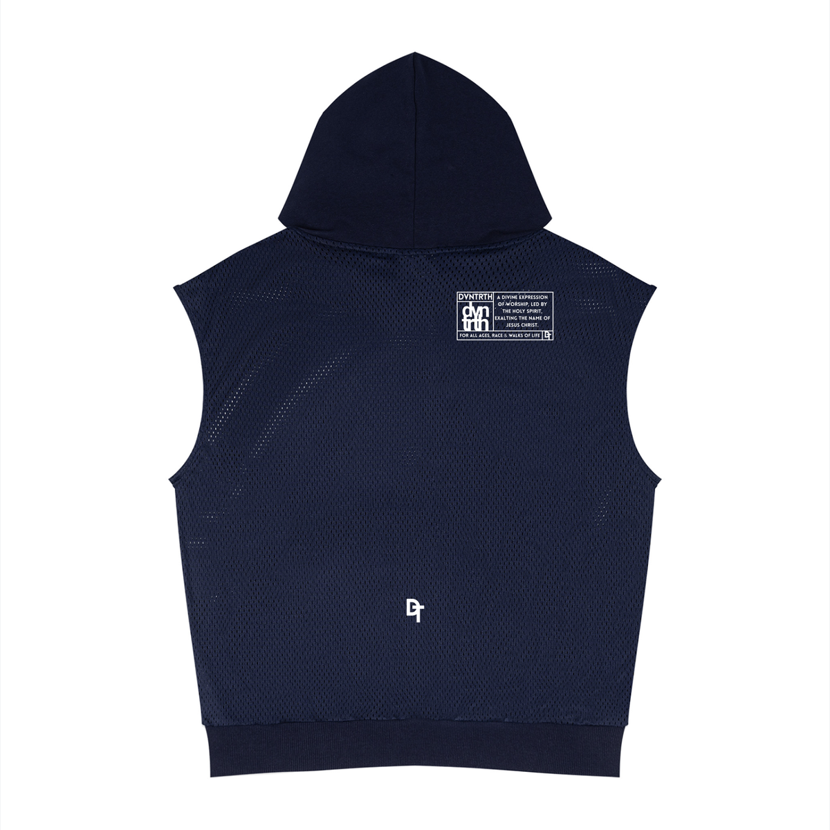 JESUS SAVES Classic | Panel Mesh Sleeveless Hoodie