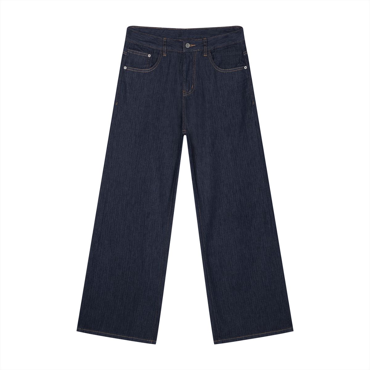 Loose Fit Wide Leg Jeans