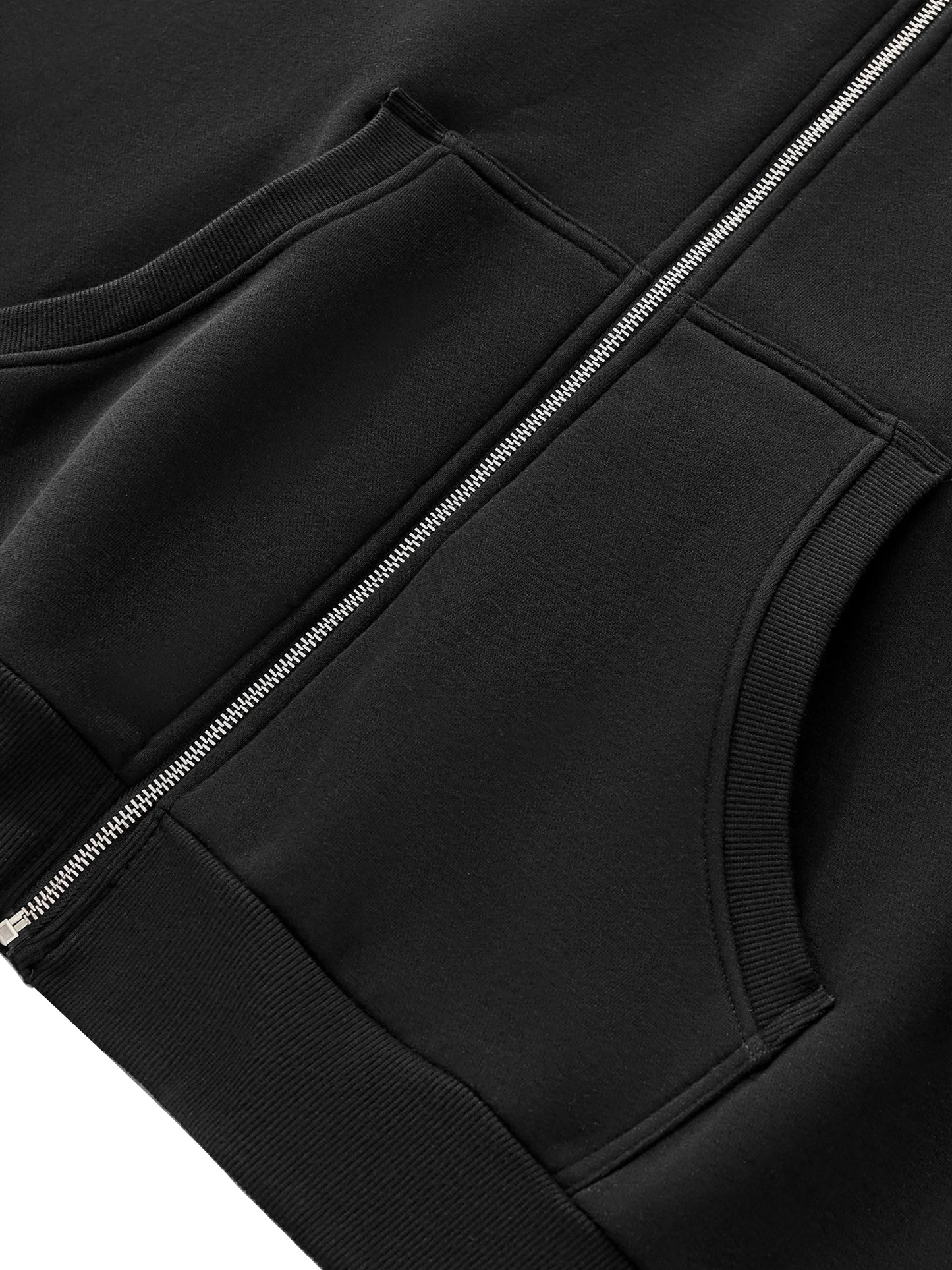 Jesus Saves | Full-Zip Boxy Hoodie