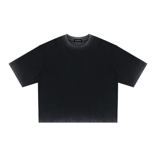 Minimal Reverse Dyed Boxy Tee