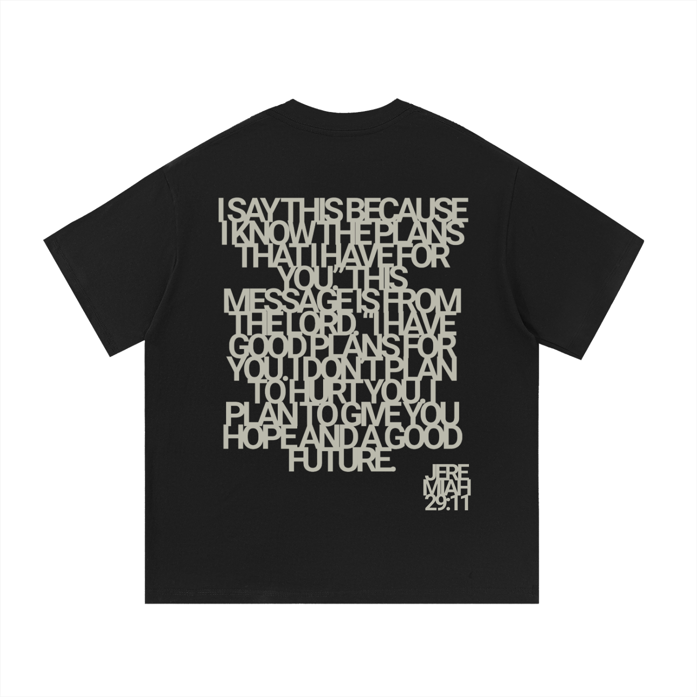 Jeremiah 29:11 | Essential Cotton Tee