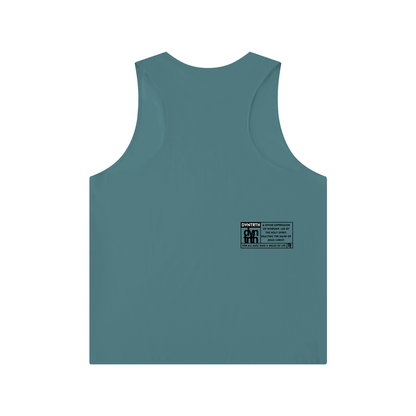 Men's Solid Color Crewneck Tank Top